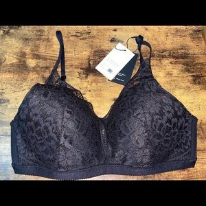 Knix Deep V Lace Bralette